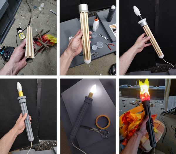 Crearea modelului "Torță"/Creating the model for “Torch”